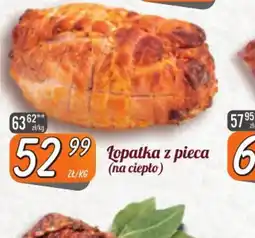 Społem Szczecin Lopatka z pieca oferta