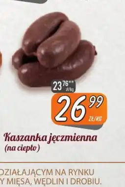 Społem Szczecin Kaszanka jęczmienna oferta