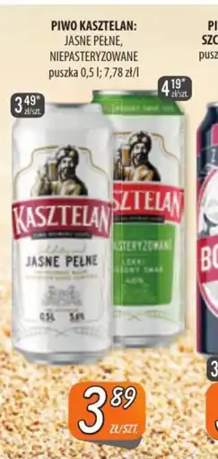 Społem Szczecin Piwo Kasztelan oferta