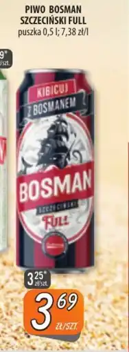 Społem Szczecin Piwo Bosman Szczeciński Full oferta