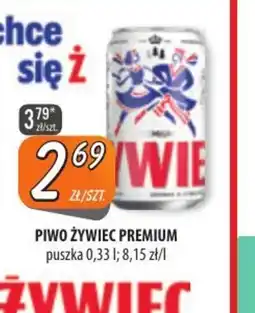 Społem Szczecin Piwo Zywiec Premium oferta