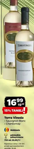 Netto Wino półsłodkie sauvignon blanc Terra Vineda oferta