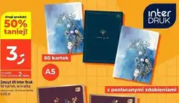 Dealz Zeszyt a5/60 kartek Interdruk oferta