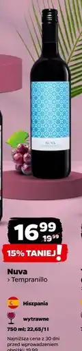 Netto Wino wytrawne Nuva Tempranillo oferta