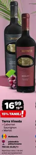 Netto Wino półwytrawne merlot Terra Vineda oferta
