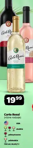 Netto Wino Carlo Rossi Rose oferta