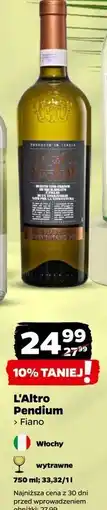 Netto Wino fiano L'altro Pendium oferta