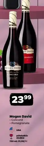 Netto Wino Mogen David Pomegranate oferta