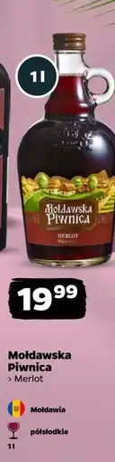 Netto Wino Mołdawska Piwnica Merlot oferta