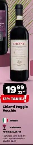 Netto Wino wytrawne Chianti Poggio Vecchio oferta