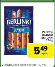 Carrefour Express Parówki classic Morliny Berlinki oferta