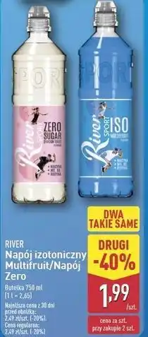 ALDI Napój multifruit River Sport oferta