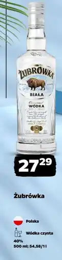 Netto Wódka Żubrówka Biała oferta