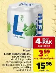 Carrefour Express Piwo Lech Free Limonka Z Miętą oferta