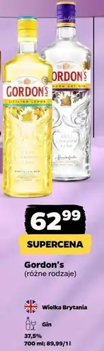 Netto Gin Gordon's Sicilian Lemon oferta