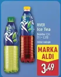 ALDI Napój ice tea lemon River oferta