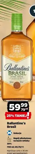 Netto Whisky Ballantine's Brasil oferta