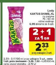Carrefour Express Lody shake malina Nestle Kaktus oferta