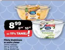 Netto Śledź atlantycki w sosie śmietanowym Lisner oferta