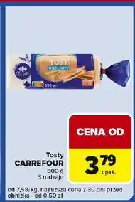 Carrefour Express Tost pszenny Carrefour oferta
