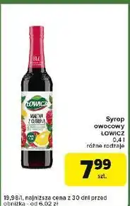 Carrefour Express Syrop malinowy z cytryną Łowicz oferta