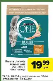 Carrefour Express Karma dla kota adult kurczak i pełne ziarna Purina One oferta