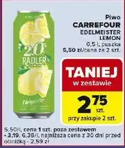 Carrefour Express Piwo Edelmeister Radler Lemon oferta