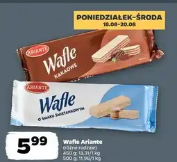 Netto Wafle śmietankowe Ariante oferta