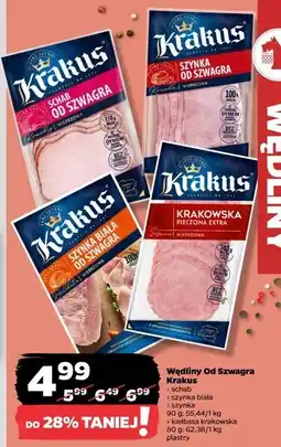 Netto Kiełbasa krakowska pieczona extra Krakus Animex oferta