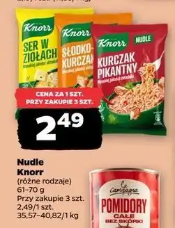 Netto Kurczak pikantny Knorr Nudle oferta