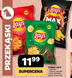 Netto Chipsy zielona cebulka Lay's oferta