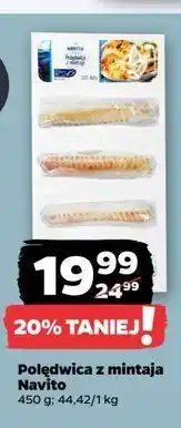 Netto Polędwica z mintaja Navito oferta