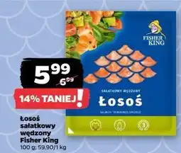 Netto Łosoś sałatkowy wędzony Fisher King oferta