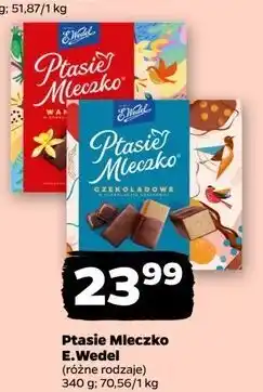 Netto Czekoladki śmietankowe E. Wedel Ptasie Mleczko oferta