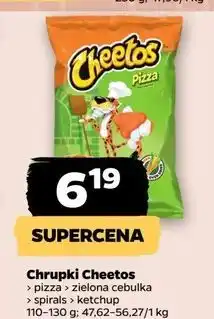 Netto Chrupki zielona cebulka Cheetos oferta
