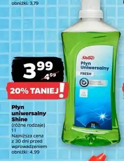Netto Płyn uniwersalny fresh Shine Classic oferta