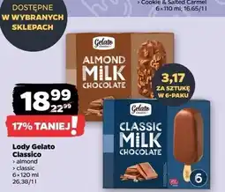 Netto Lody almond milk chocolate Gelato Classico oferta