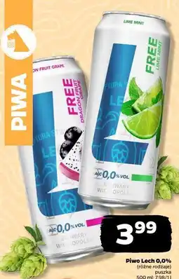 Netto Piwo Lech Free Dragon Fruit Grape oferta
