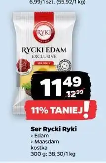 Netto Ser rycki edam exclusive Ryki oferta
