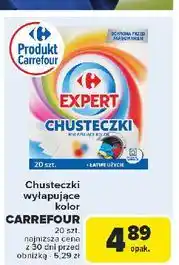 Carrefour Chusteczki wyłapujące kolor Carrefour Expert oferta