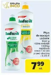 Carrefour Płyn do mycia naczyń cytrynowy Ludwik oferta