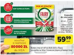 Carrefour Kapsułki do zmywarki lemon Fairy Platinum Plus oferta