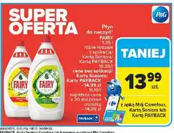 Carrefour Płyn do mycia naczyń apple Fairy oferta