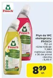 Carrefour Żel do wc cytryna Frosch oferta