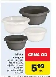 Carrefour Miska okrągła 15 l oferta