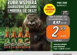 Społem Szczecin Piwo Zubr oferta