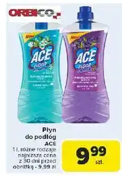 Carrefour Płyn do podłóg talk i białe piżmo Ace Floor oferta