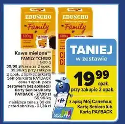 Carrefour Kawa Eduscho Family oferta