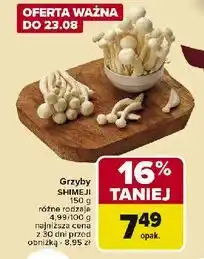 Carrefour Grzyby shimeji białe oferta