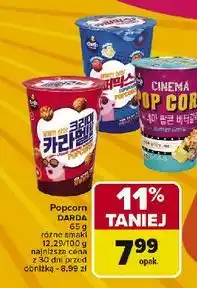 Carrefour Popcorn caramel & butter Darda oferta